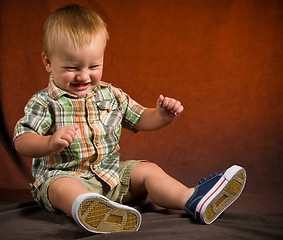 Image showing Cute Baby Boy