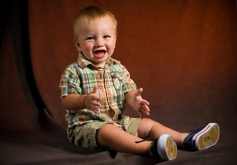 Image showing Cute Baby Boy