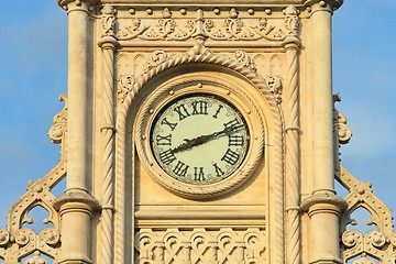 Image showing Rusty old clock