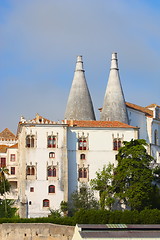 Image showing national palace in sintra