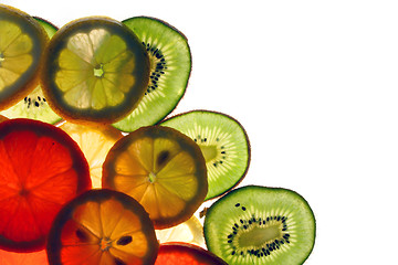 Image showing fruit background