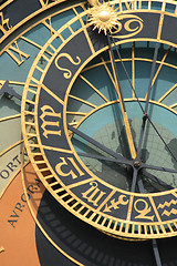 Image showing Prague clock 