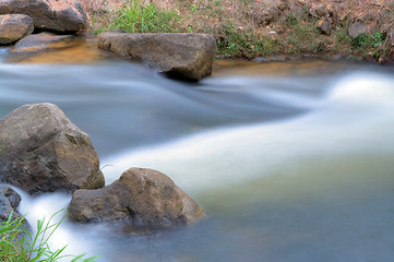 Image showing gentle rivers flows 