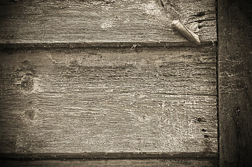 Image showing old grungy wood background texture