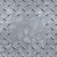 Image showing diamond plate background