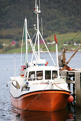 Image showing Small fishing boat