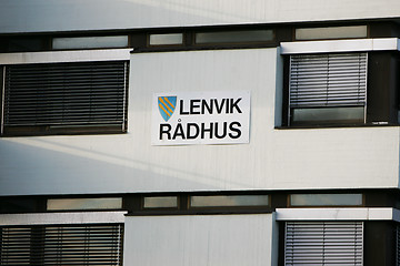 Image showing Lenvik rådhus