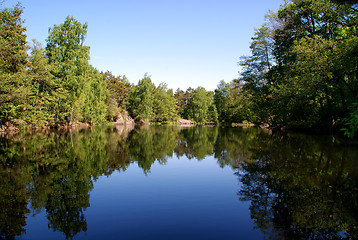 Image showing Reflection on a Lake