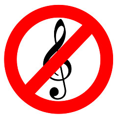 Image showing No Music