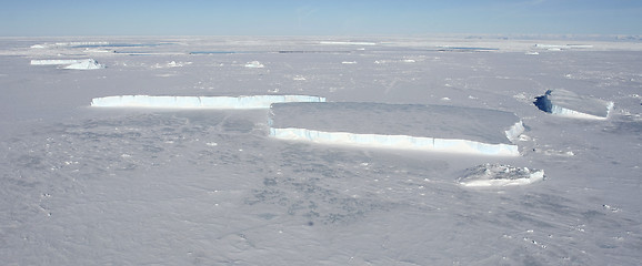 Image showing Sea ice on Antarctica