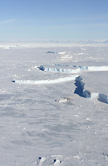 Image showing Sea ice on Antarctica