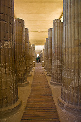 Image showing Saqqara temple