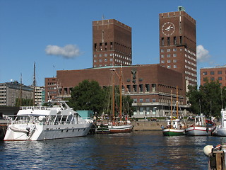 Image showing Oslo City Hall, Norway