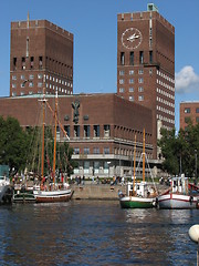 Image showing Oslo City Hall, Norway