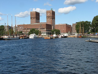 Image showing Oslo City Hall, Norway