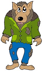 Image showing Cartoon werewolf