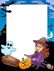 Image showing Halloween frame 3