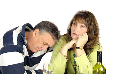 Image showing Arguing Couple