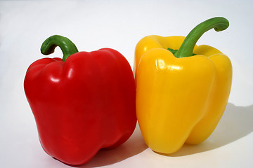 Image showing Two peppers