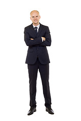 Image showing smiling young businessman