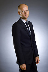Image showing young businessman standing