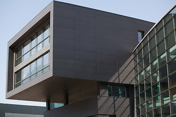 Image showing Fragment of a modern building