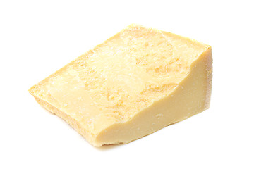 Image showing Piece of parmesan cheese