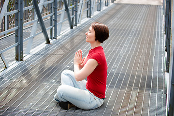 Image showing Urban meditation