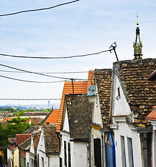 Image showing Zemun rooftops in Belgrade