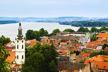 Image showing Zemun rooftops in Belgrade