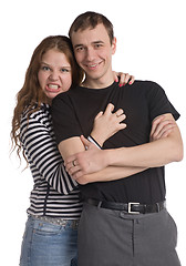Image showing funny couple