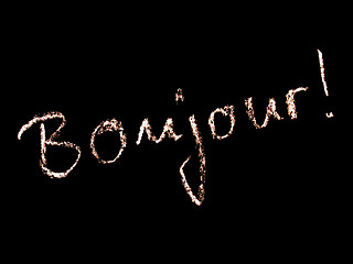 Image showing bonjour