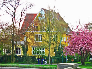 Image showing European Houses