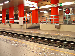 Image showing Train Station Belgium