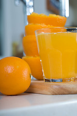 Image showing Orange juice