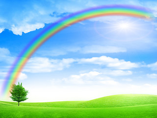 Image showing rainbow