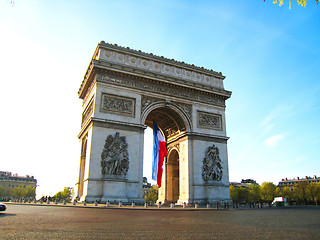 Image showing Arc De Triomphe Paris