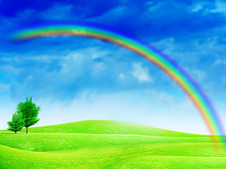 Image showing rainbow