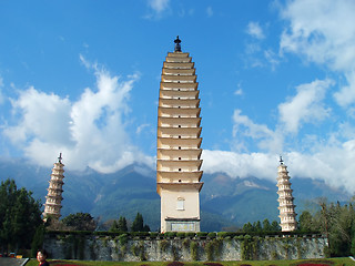 Image showing Triple Pagoda