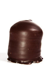 Image showing chocolate-covered meringue confection