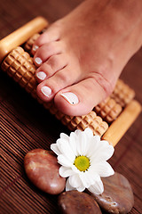 Image showing foot massage