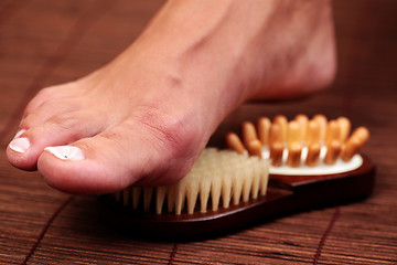 Image showing foot massage