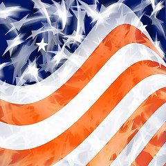 Image showing American Flag