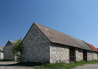 Image showing Rural barns