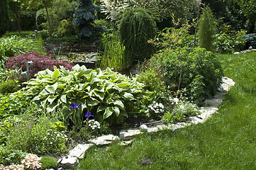 Image showing peaceful garden