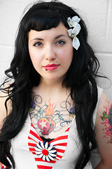 Image showing Rockabilly Girl