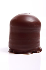 Image showing Chocolate-covered meringue confection