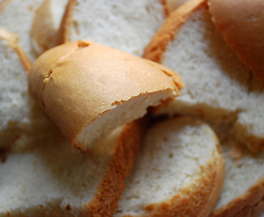 Image showing Fresh Slices Of Loaf