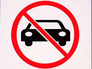 Image showing No traffic sign