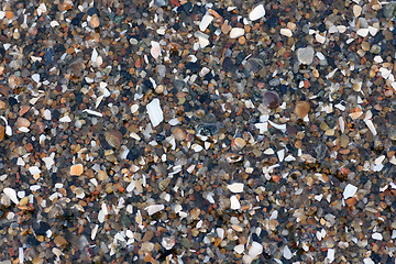 Image showing shot of a group of pebbles 